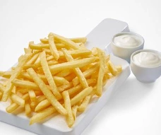 Fries with Garlic Sauce