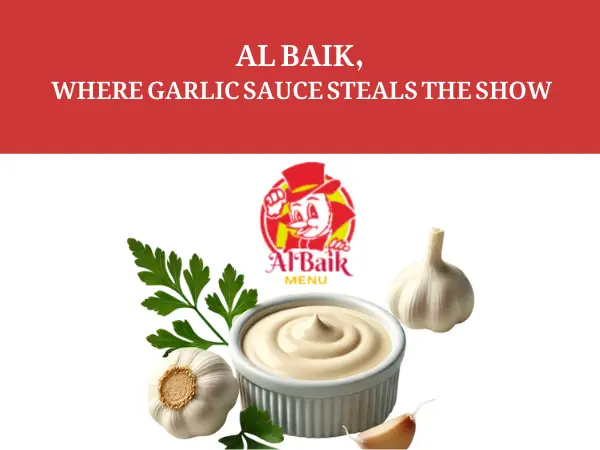 AL BAIK GARLIC SAUCE